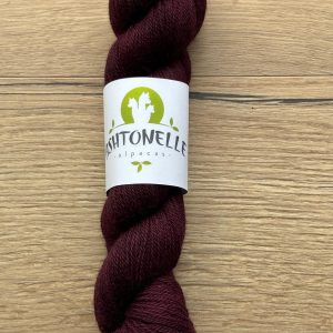 4-ply  - Hand-dyed 100% alpaca yarn - Elderberry Twist