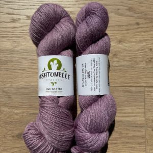 DK - Hand dyed alpaca Silk Blend - Lilac